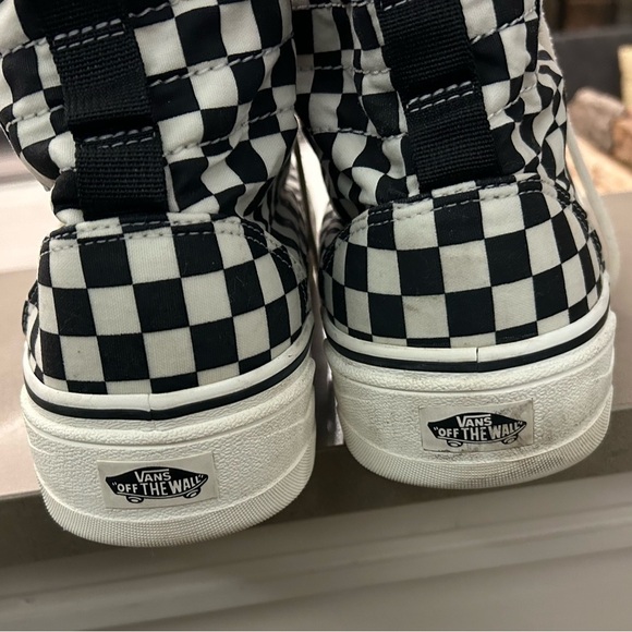 Sneakers Size 13 men’s vans off the wall checkered Like new-rare!Chunky hightop - Picture 4 of 6